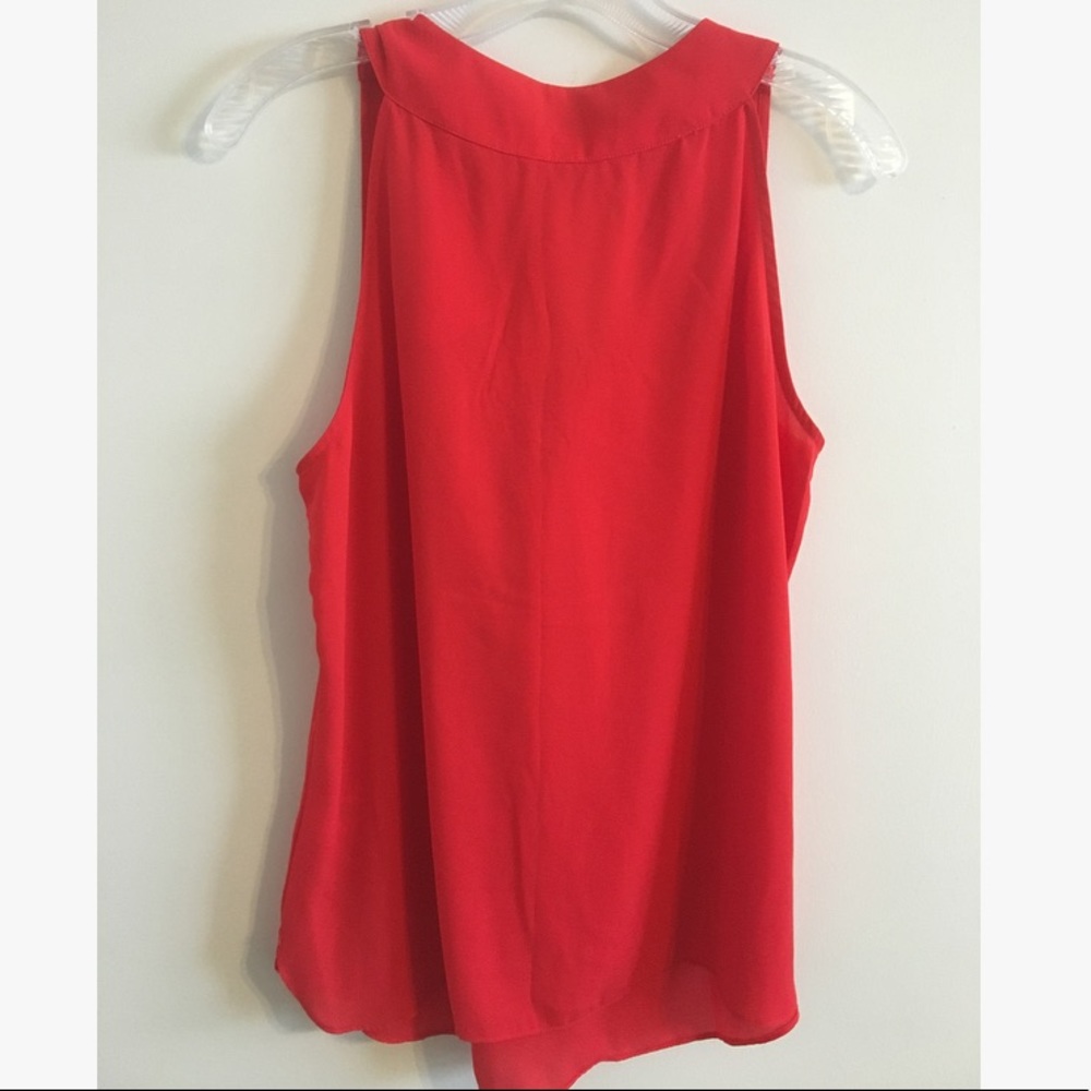 Sleeveless Red Shirt - Picture 2 of 3